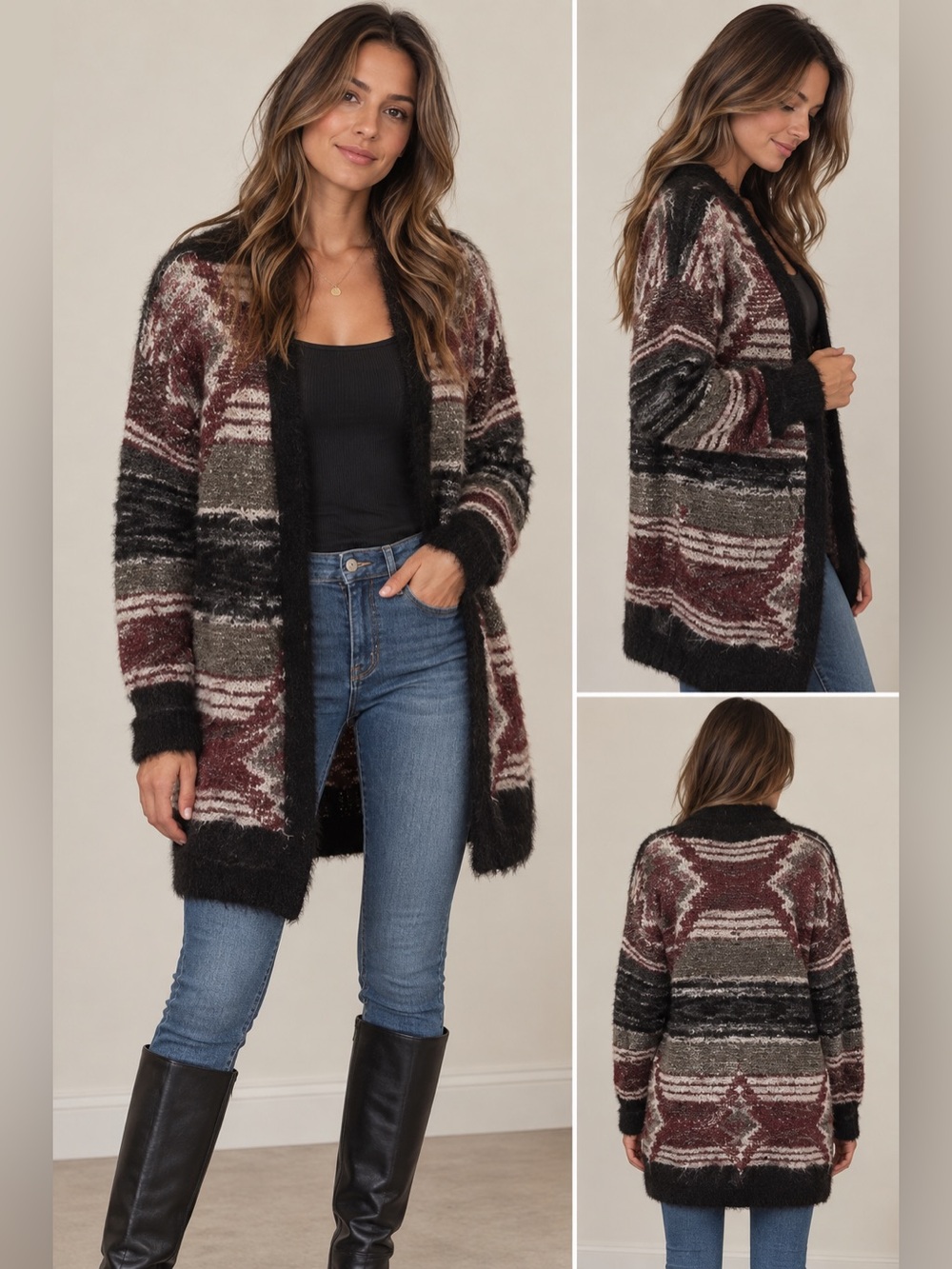 ecote Sweater Cardigan size Small